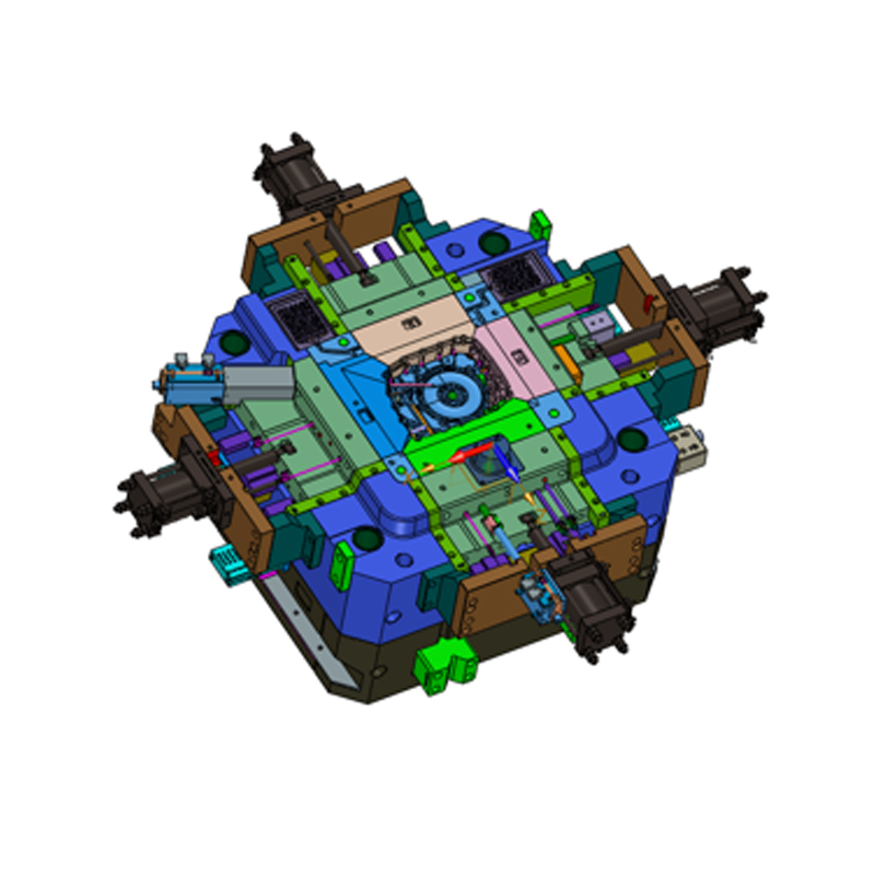 2200T Aluminum Alloy Die-Casting Motor Housing